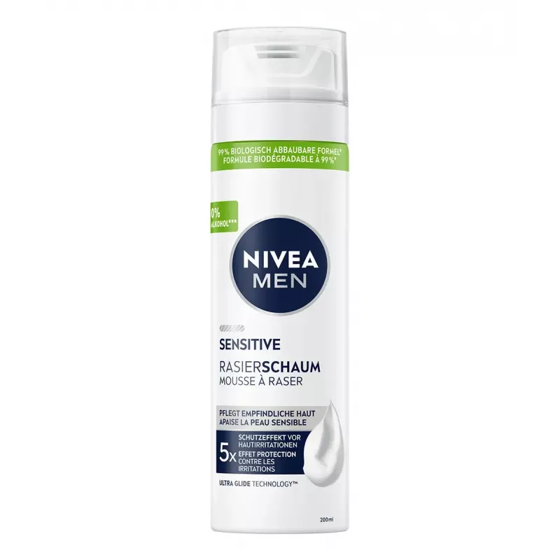 Nivea MEN Sensitive Shaving Foam 200 ml