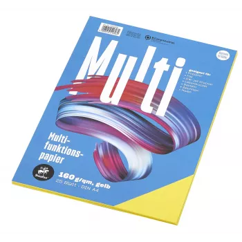 Staufen Multifunction Paper A4 Yellow 160g 25 Sheets/Pack