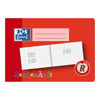 Oxford 100050106 Segtuvinis Užrašų Knygelė A5 Raudona 90 g/m² 32 Lapai