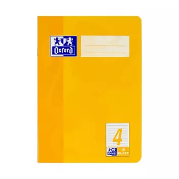 Oxford Office A5 sąsiuvinis geltonas 90 g/m² liniuotas 80 lapų