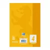 Oxford Office A5 sąsiuvinis geltonas 90 g/m² liniuotas 80 lapų