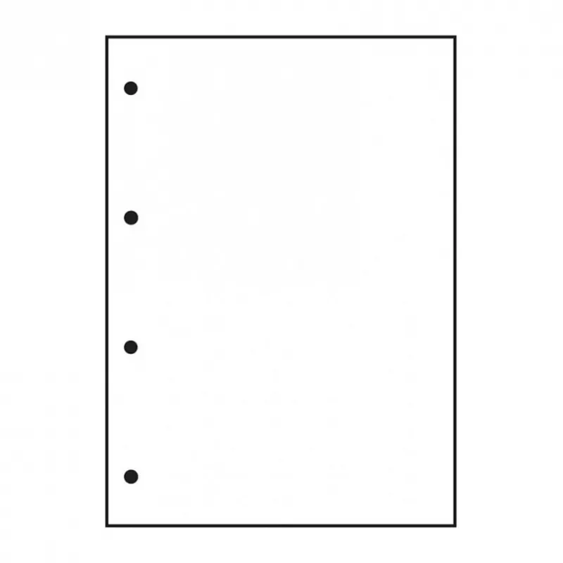 Oxford Briefblock Schule gelocht DIN A4 blanko Lineatur 20