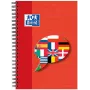 Oxford Office A5 languotas bloknotas 80 lapų mėlynas 90 g/m²