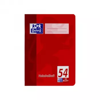 Oxford Office Notebook A4 Squared Red 90 g/m² 80 Sheets