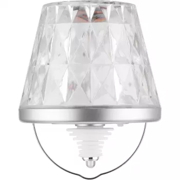 REV LED butelio lempa su baterija Lamprusco Cristal RGBW
