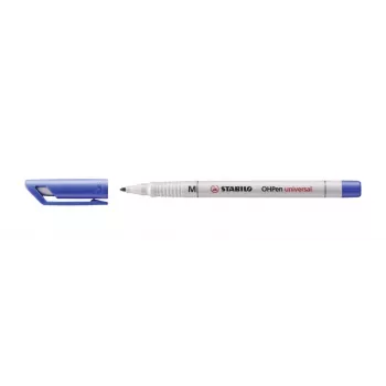 STABILO OHPen Universal Permanent Marker Blue 1 mm Medium Bullet Tip