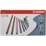 STABILO Pen 68 flomasteris - 1 mm - 10 įvairių spalvų