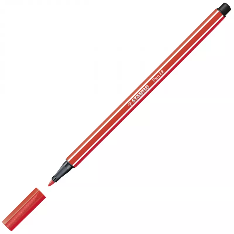 STABILO Pen 68 flomasteris - 1 mm - 10 įvairių spalvų