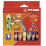 STABILO woody 3 in 1 Multi 6 rinkinys - įvairių spalvų