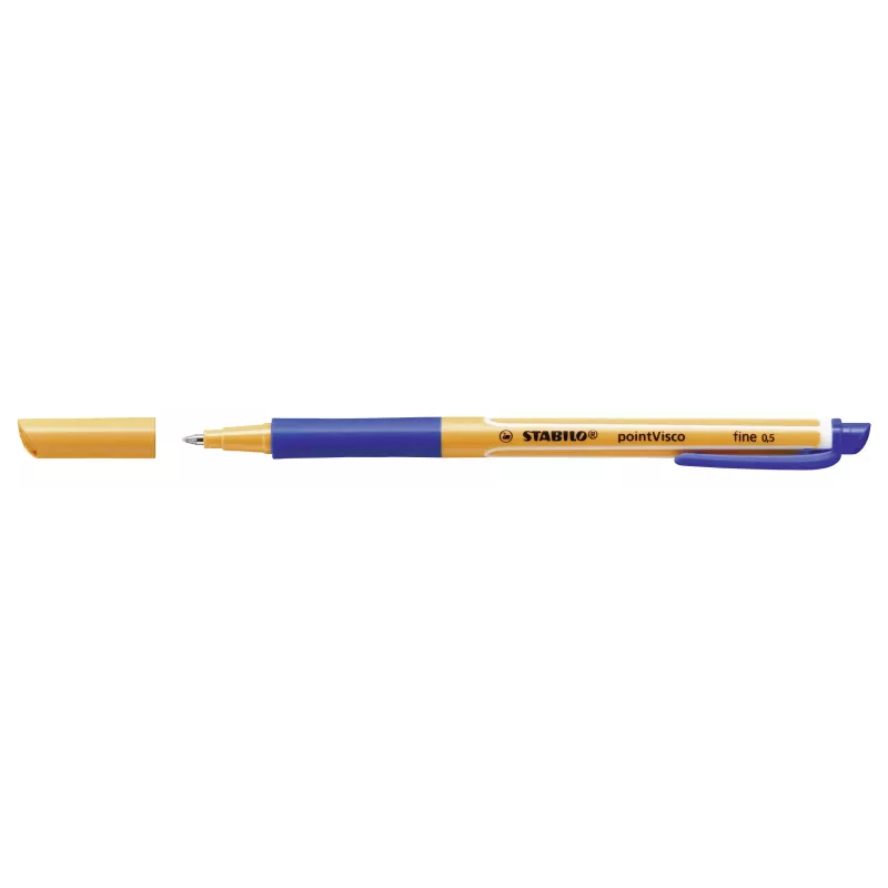 STABILO PointVisco gelinis rašiklis - įvairiaspalvis - 0,5 mm - 10 vnt. pakuotė