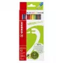STABILO GREENcolors spalvoti pieštukai – įvairiaspalviai – 12 vnt.