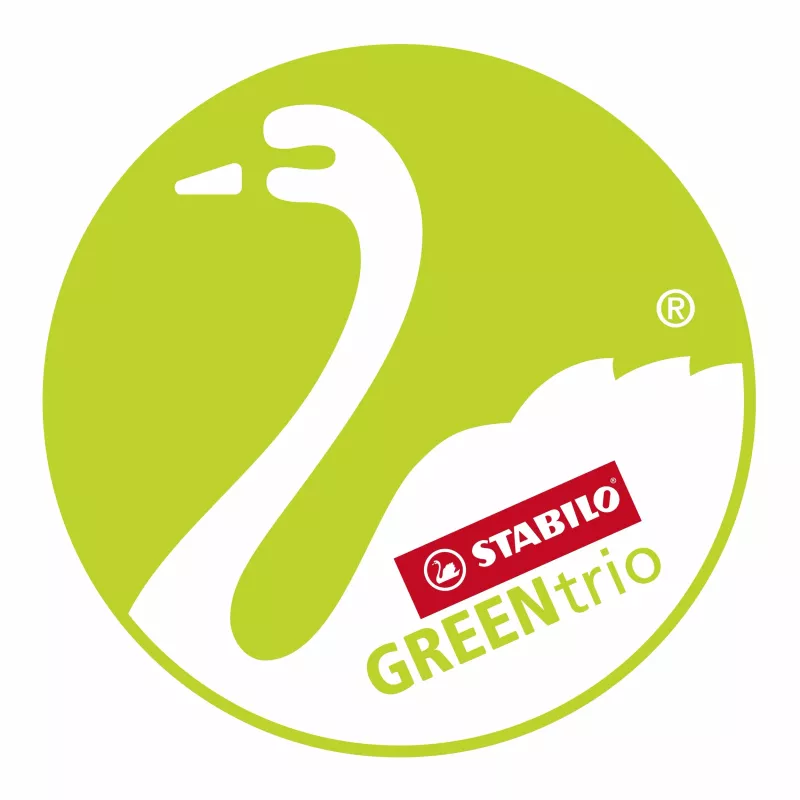 STABILO GREENtrio Spalvoti Pieštukai – Įvairių Spalvų – 12 Vnt.