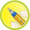 STABILO Worker Rollerball rašiklis – įvairiaspalvis – mėlynas rašalas – 0,5 mm – 10 vnt. pakuotė