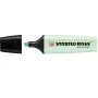 STABILO BOSS ORIGINAL Highlighter Pen - Mint Green - Chisel Tip - 2 mm / 5 mm - Water-Based Ink - 1 Piece