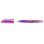 Stabilo EASYbuddy rašomasis parkeris – Magenta / Violet – kasetinis užpildymo sistema – karališkai mėlyni rašalas – universalu abiem rankom – 1 vnt.