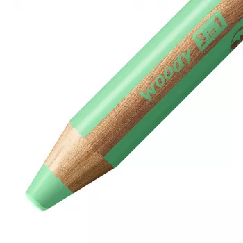 STABILO woody 3 in 1 Pastel Green Multi-Talent Pencil