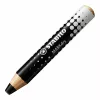STABILO MARKdry Drywipe Marker Pencil for Whiteboards Black Pack of 5