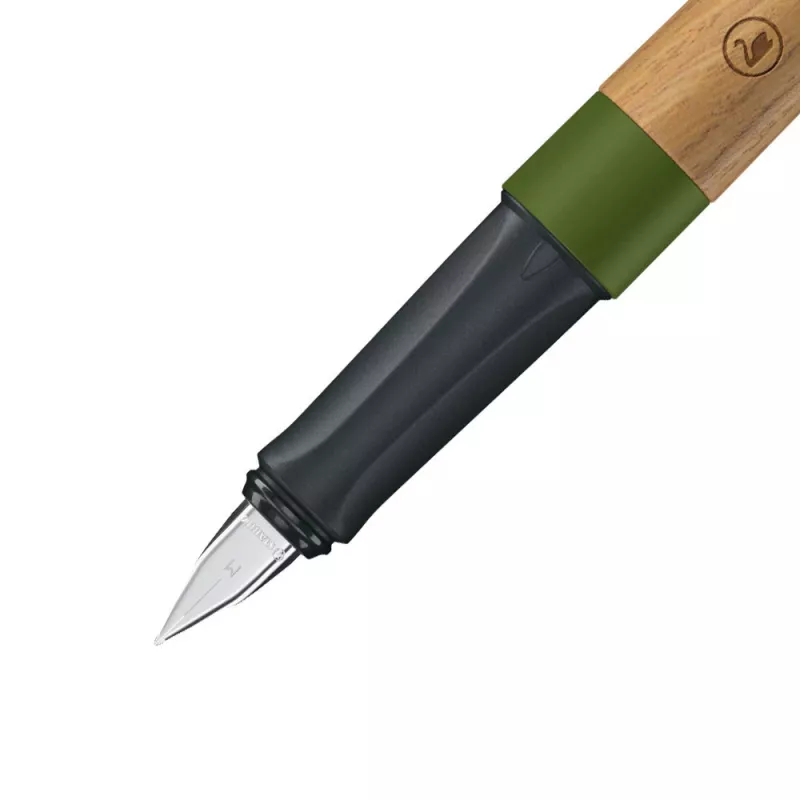 STABILO Climate Neutral Fountain Pen Grow - Moss Green/Oak