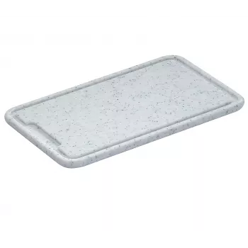 Zassenhaus Carving Board Plastic Light Grey 36x23x1.5cm
