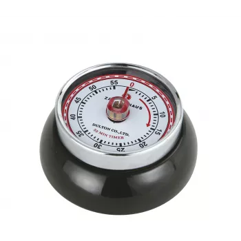 Zassenhaus Timer Speed Black mechaninis virtuvinis laikmatis 60 min.
