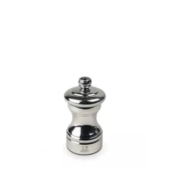 Peugeot Bistro Chef Shiny Pepper Malūnėlis 10 cm Chromuotas Blizgus