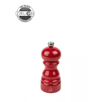 Peugeot Paris druskos malūnėlis 12 cm uSelect Z raudonas lakuotas buko medis (412050SZ)