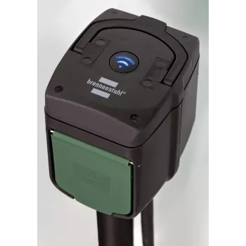 brennenstuhl Connect WiFi sodo lizdas su įžeminimo smaigaliu CS ir Mo