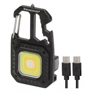 Brennenstuhl LED įkraunamas žibintuvėlis 600 lm 1,5 h juodas (1173750009)