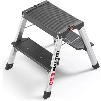 Hailo Master D70 2 x 2 pakopų sulankstoma kopėtėlė