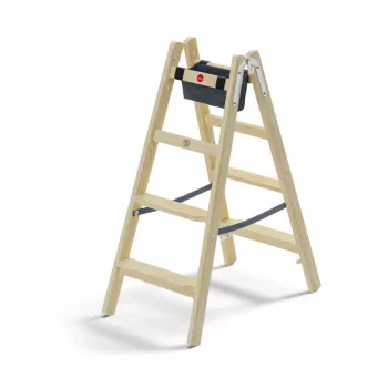 Hailo Master H80 2 x 4 pakopų dvipusė kopėčios