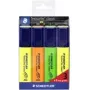 STAEDTLER Textsurfer Classic 3+1 Promopack žymeklių rinkinys, kaltinis antgalis, 1,0–5,0 mm, įvairių spalvų