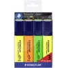 STAEDTLER Textsurfer Classic 3+1 Promopack žymeklių rinkinys, kaltinis antgalis, 1,0–5,0 mm, įvairių spalvų