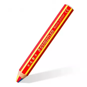 STAEDTLER Noris Junior spalvotas pieštukas raudonas 1403 KP20