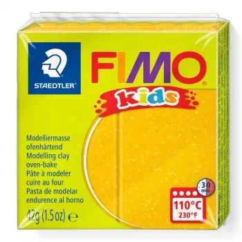 STAEDTLER FIMO Effect polimerinis modeliavimo molis 8030-112 - blizgantis auksas - 57 g