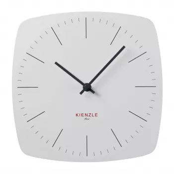 KIENZLE DCF radijo bangomis valdomas sieninis laikrodis Modern 24,8 cm baltas