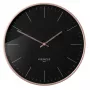 KIENZLE DCF Radijo Valdomas Sieninis Laikrodis Modernus 25 cm Rožinis Auksas/Juodas