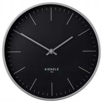 KIENZLE DCF radijo bangomis valdomas sieninis laikrodis Modern Anthracite 25 cm
