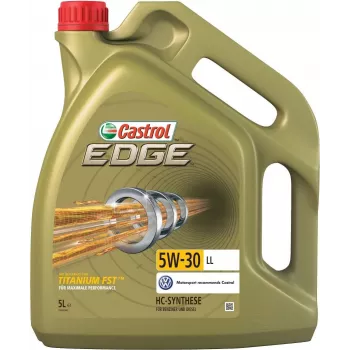 CASE LOGIC Castrol Edge 5W-30 LL PC 5L (15F7E7) Fully Synthetic Motor Oil