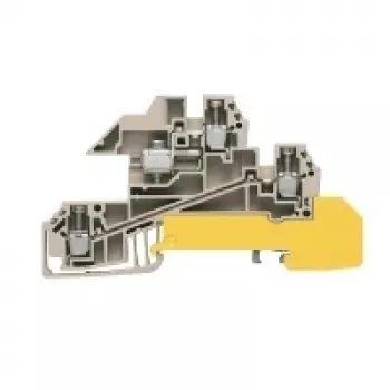 Weidmüller 1030600000 Praeinamoji gnybtų jungtis, smėlio spalvos, 2,5 mm², 24 A, 50 vnt.