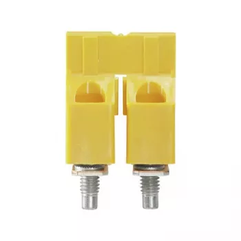 Weidmüller WQV 16/2 Šyninis trumpiklis – 50 vnt. – Poliamidas – Geltona – -60–130 °C – V0