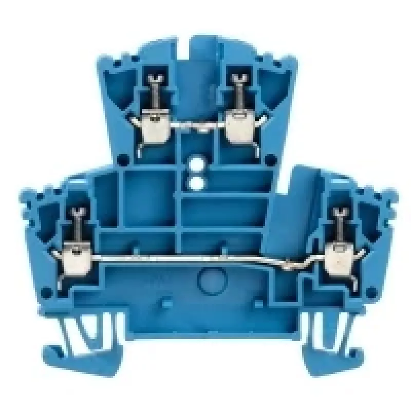 Weidmüller W-Series Feed-Through Terminal Block, Screw Connection, 2,5 mm², 800 V, 24 A, Dark Beige, 2-Level