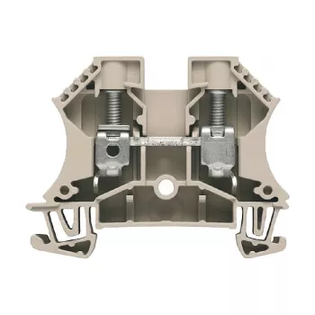 Weidmüller praėjimo gnybtų blokas, PUSH IN, 10 mm², 57 A, 1000 V, smėlio spalvos, 50 vnt.