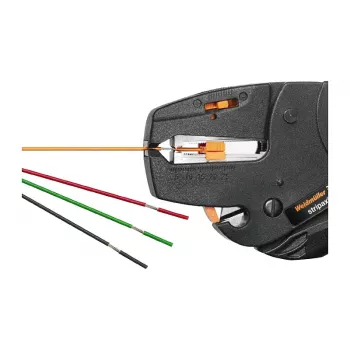 Weidmüller STRIPAX automatinis laidų nuėmiklis, 0,08–10 mm², juoda/oranžinė