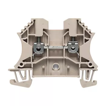 Weidmüller W-Series Praeinamoji gnybtų jungtis, 2,5 mm², 24 A, 800 V, smėlio spalvos, varžtinis sujungimas, montavimui ant DIN bėgelio, 100 vnt.