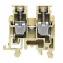 Weidmüller 0697160000 Praėjimo gnybtų blokas, varžtinis sujungimas, 2,5 mm², 800 V, 24 A, tamsiai smėlio spalvos, DIN bėgelis TS 35