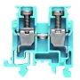 Weidmüller praėjimo gnybtų blokas AKZ 2.5 BL, mėlynas, varžtinis sujungimas, 2,5 mm², 800 V, 24 A
