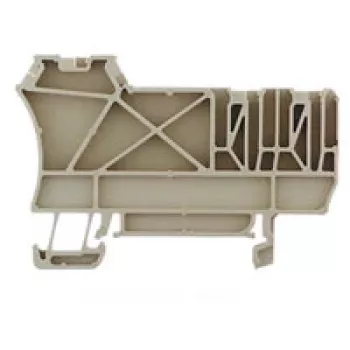 Weidmüller ZAP/TW ZIA1.5/3L Galinė plokštelė – 50 vnt. – Wemid – Smėlio spalvos – -50–120 °C – V0