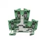 Weidmüller 1036300000 Praeinamoji gnybtų jungtis, varžtinis sujungimas, 2,5 mm², 24 A, 800 V, žalia, 100 vnt.