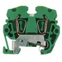 Weidmüller ZPEA 2.5-2 Apsauginis įžeminimo gnybtų blokas 2,5 mm² Žalias/Geltonas