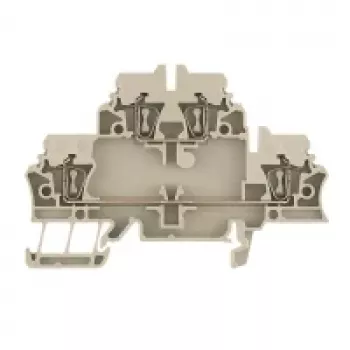 Weidmüller ZAP/TW ZDK2.5 Galinė plokštelė, Wemid, smėlio spalvos, 1,5 mm, 20 vnt.
